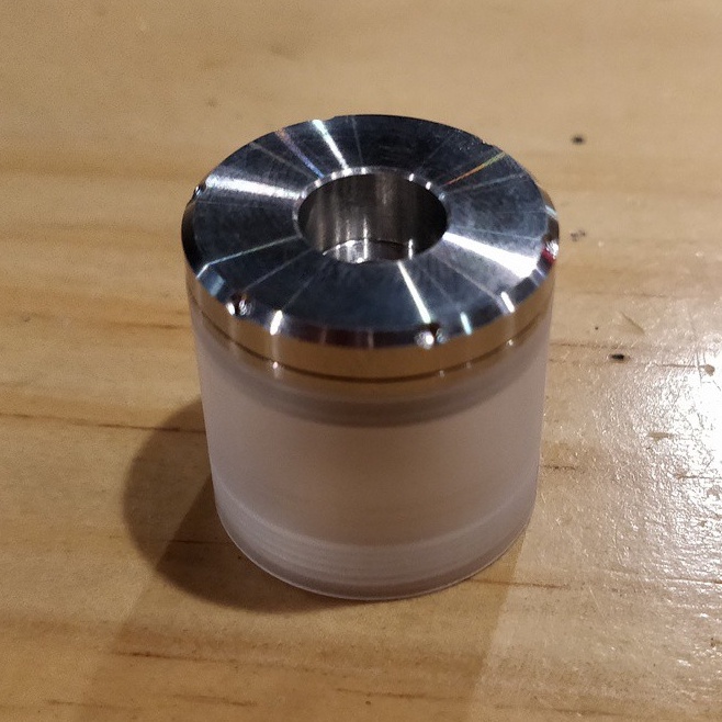 KODE C18Y Topfill Cap for DVARW 22mm Authentic  Clone Top Fill Filling Refill Topcap 22 mm SS Bell B