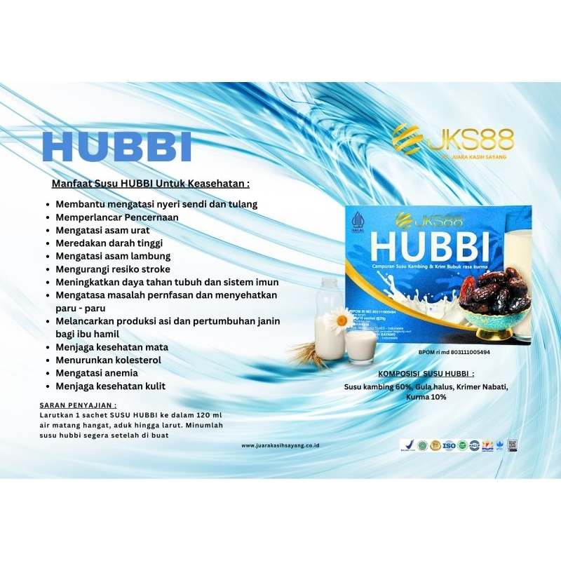 

Hubbi Milk Susu kambing jks88
