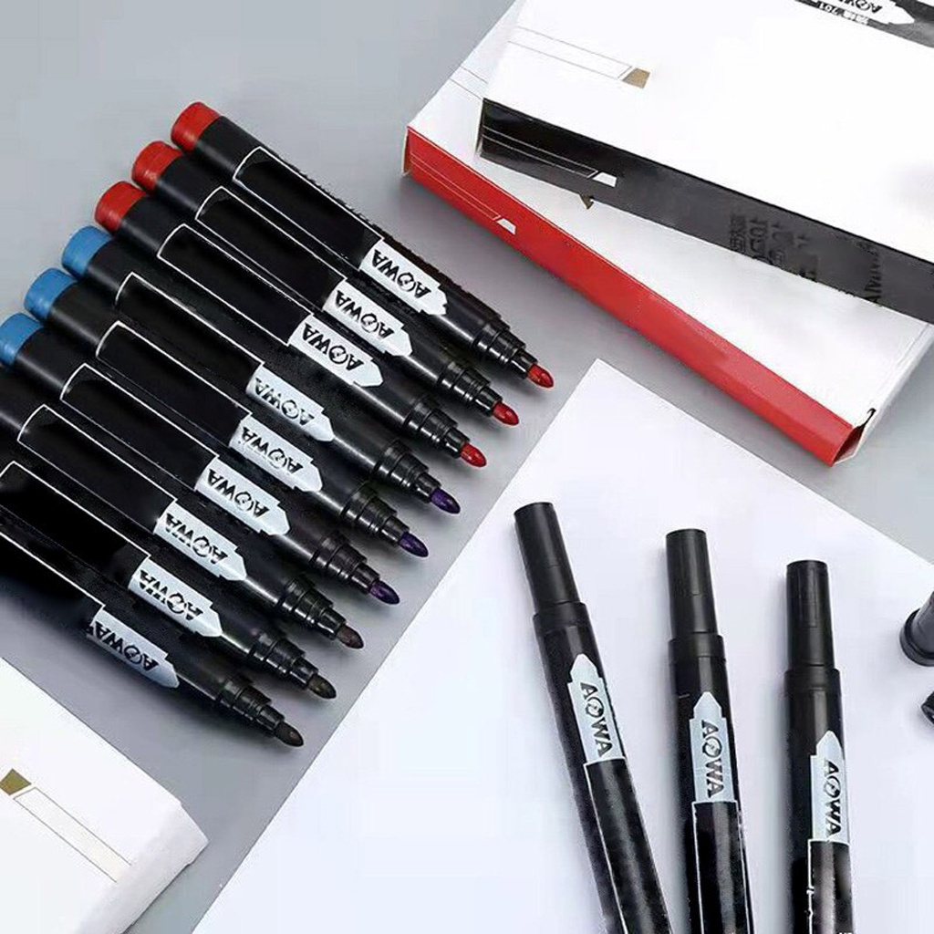 

[KPH] Spidol Permanent Spidol Hitam Biru Merah Permanent Marker