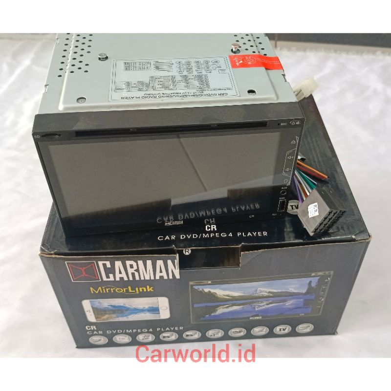 Headunit Double Din Carman 7 inch