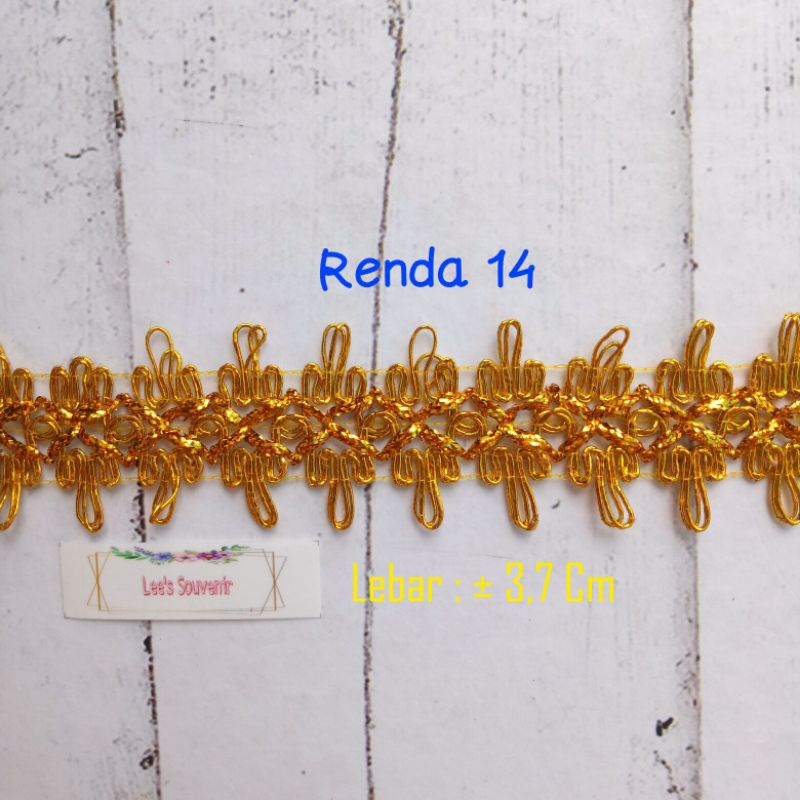 Renda 14 / Renda Emas