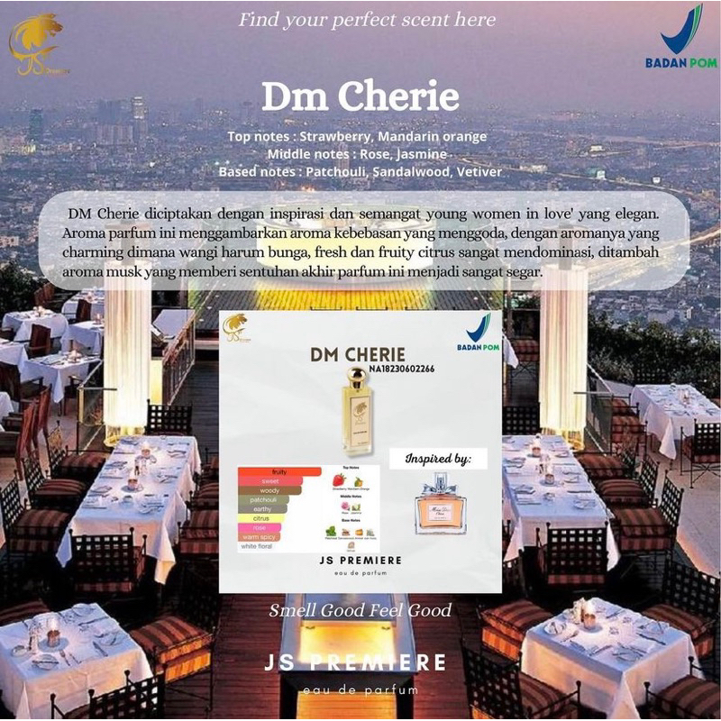 PARFUME JS PREMIERE 30ML - DM CHERIE