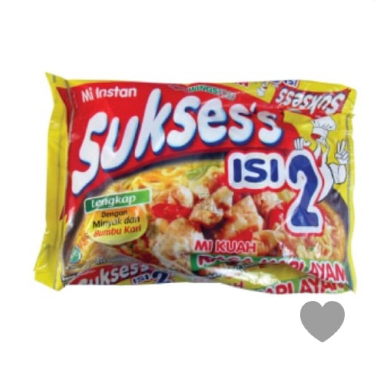 

Mie suksess isi 2 Kari Ayam 112gram