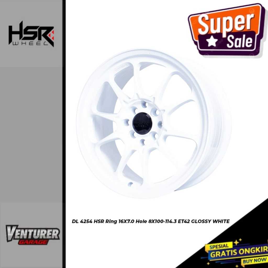 velg jari jari murah ring 16 pnp brio yaris avanza confero livina kijang hsr dl putih