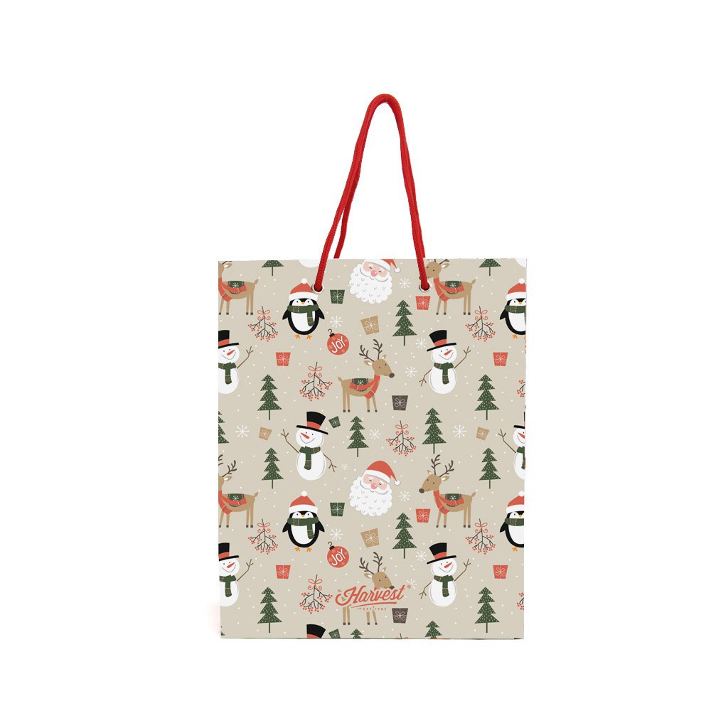 

DIJAMIN ORI Paper Bag Natal Christmas Time Penguin