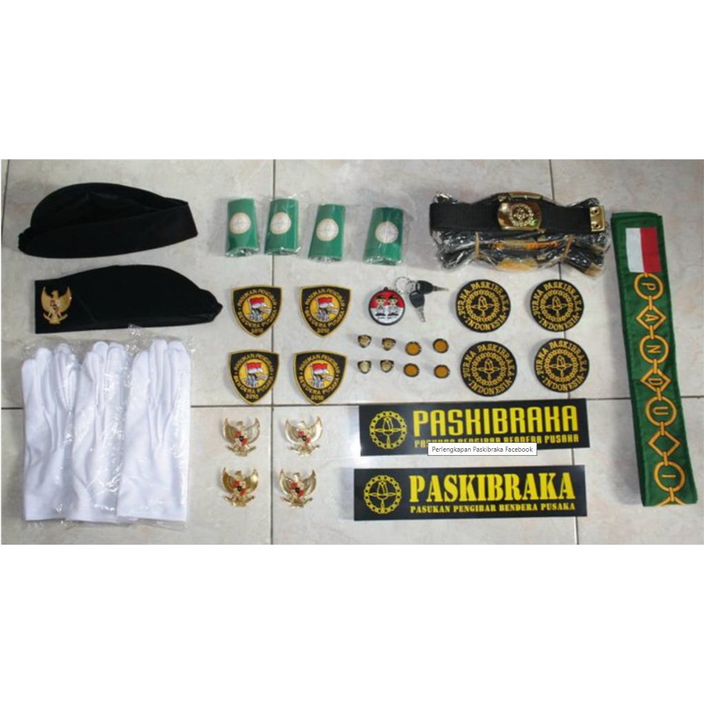 aksesoris pin plakat untuk sekolah paskibra pramuka tni polri mendali custom