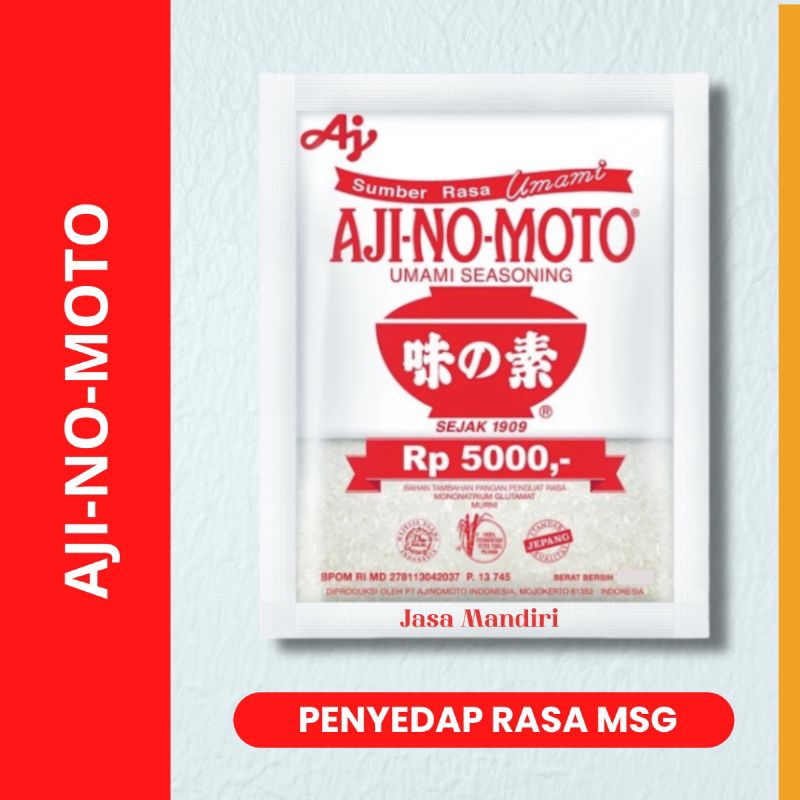 

Ajinomoto Penyedap Rasa MSG 90g (Rp.5000)