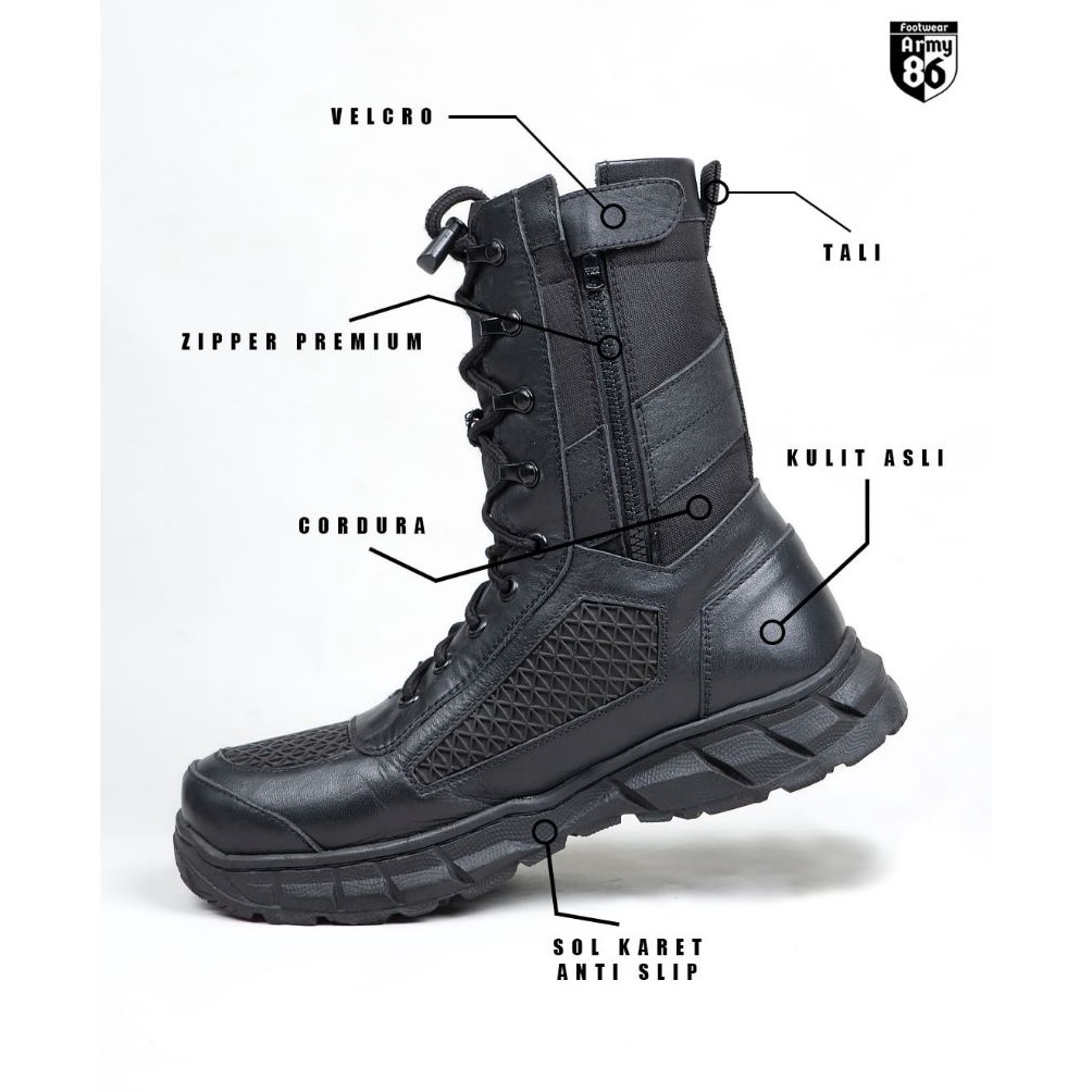 KODE Y57U Army86 Sepatu PDL Raiders