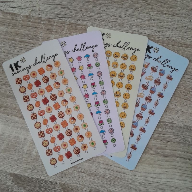 

MINIMAL PEMBELIAN 15.000/ Saving Tracker Laminasi/ Binder menabung/ Binder tabungan