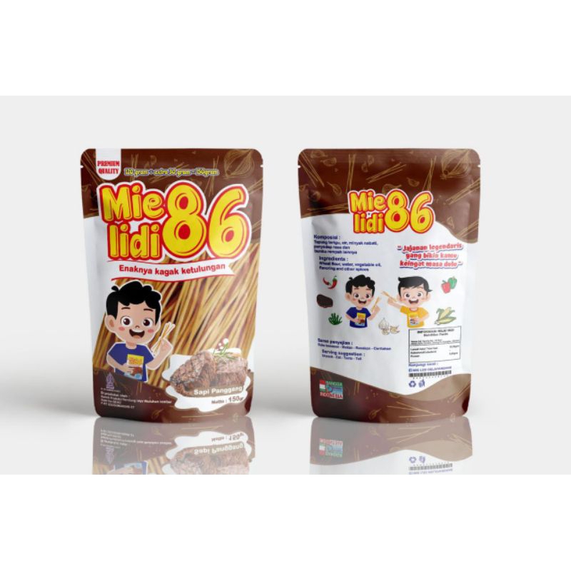 

Mie Sapu Lidi 86 Premium High Quality isi 150 gram Rasa Sapi Panggang