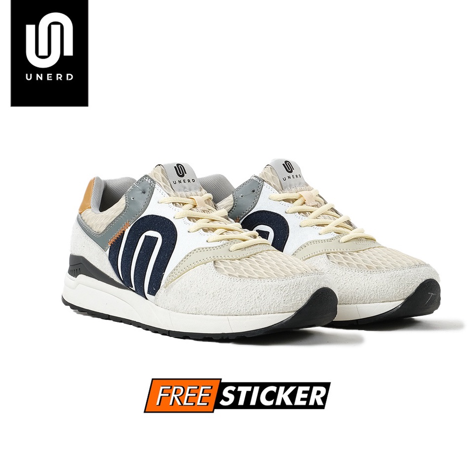 KODE S82Z Unerd DHIGH VINTAGE WHITE  Sepatu Sneakers Pria Wanita