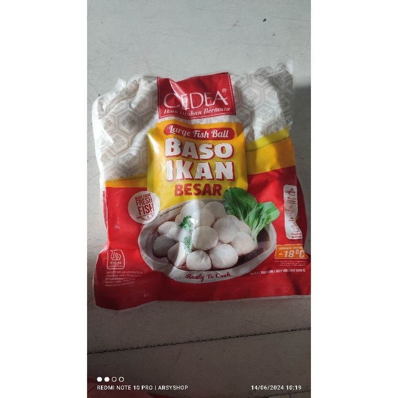 

BAKSO IKAN 500GR CIDEA