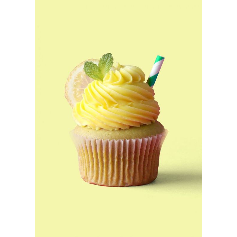 

Lemon tea cupcake
