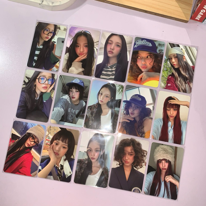 (BACA DESKRIPSI) READY STOCK PC PHOTOCARD NEWJEANS HOW SWEET OFFICIAL ALBUM NJ HANNI MINJI DANIELLE 