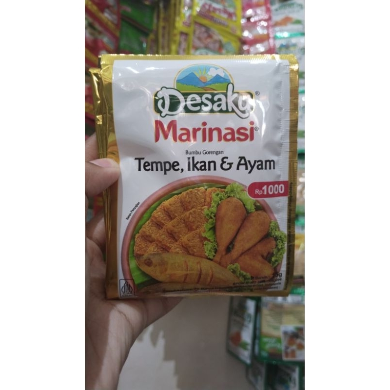 

✔️MURAH Desaku Marinasi Bumbu Tempe & Ikan Goreng 15 gr