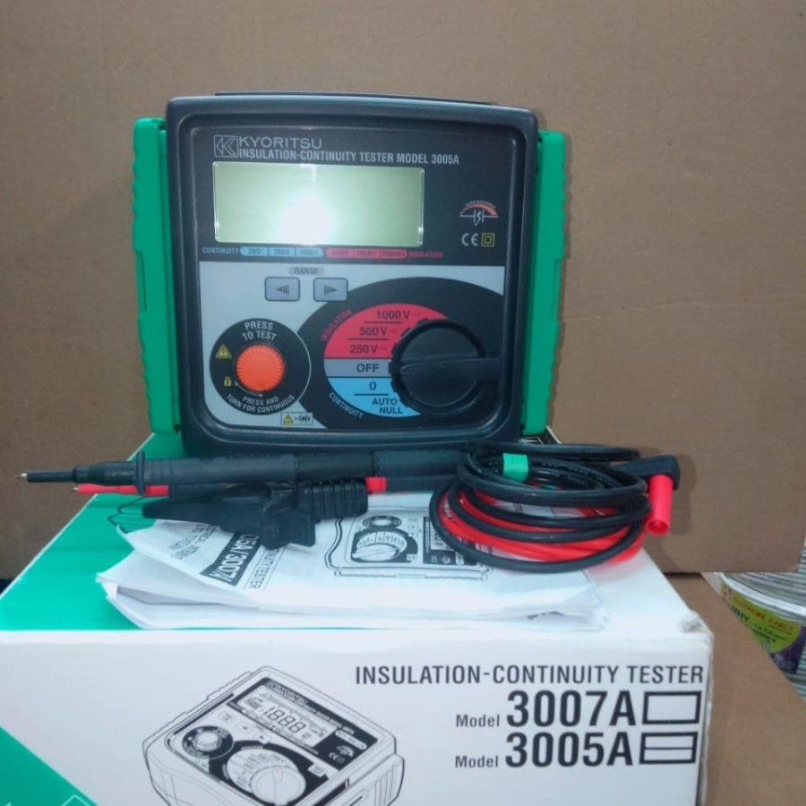 Kyoritsu 3005A Megger Digital Insulation Continuity Tester Megger