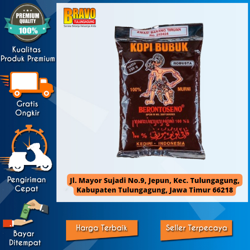 

Bravo Supermarket Tulungagung - KOPI BERONTOSENO RBT 250GR