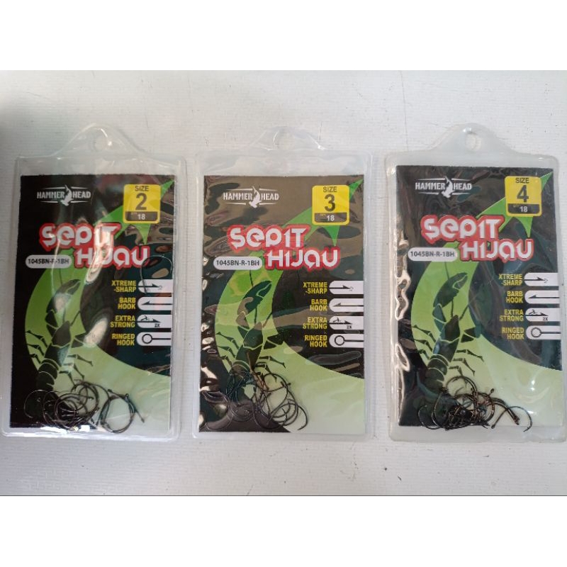 Kail udang Sepit Hijau