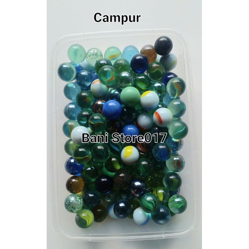 Termurah 200 Pcs Kelereng Gundu Motif Campur Bisa Cod