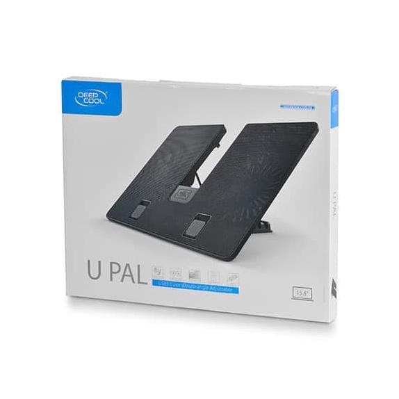 Terbatas Cooling Pad Deepcool UPal  Cooling Pad Laptop Deepcool Upal dual Fan  Deep Cool Upal