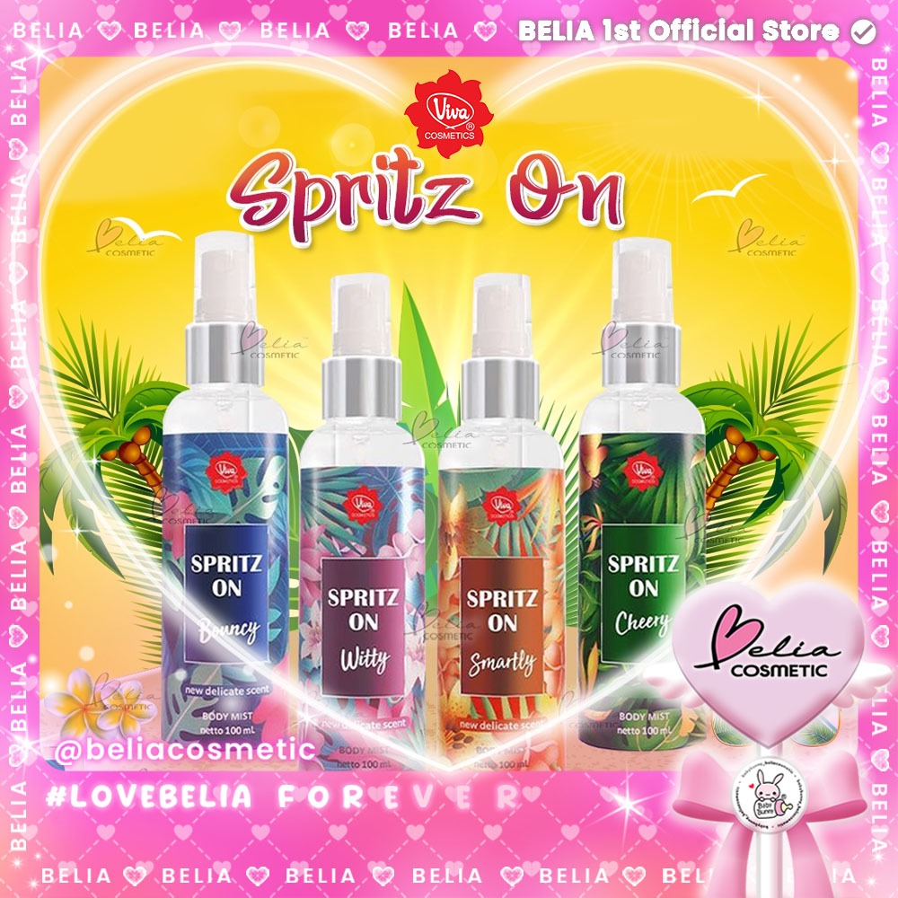 ❤ BELIA ❤ Viva Spritz On Splash Cologne 100ml