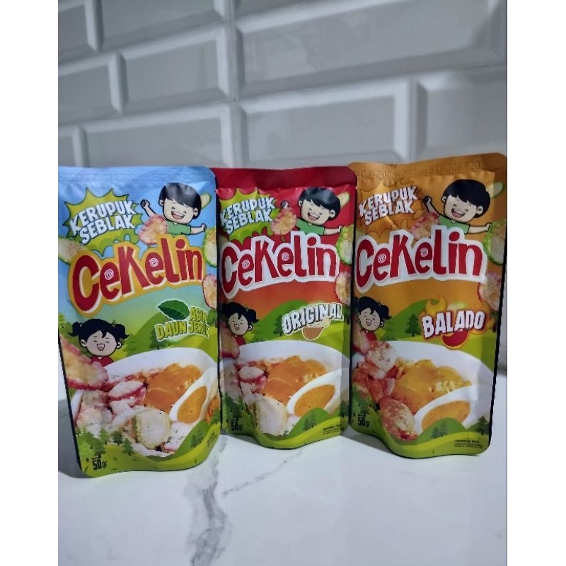 

krupuk seblak cekelin