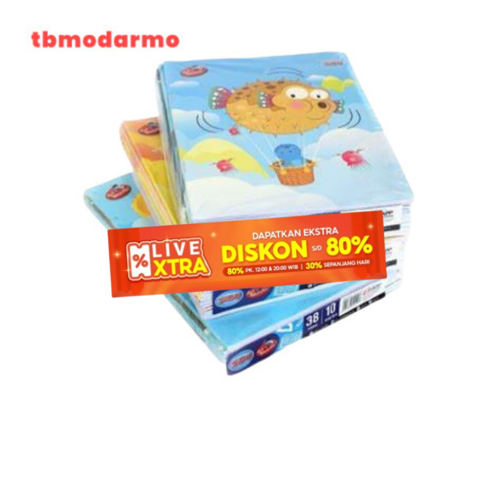 

TBMO BUKU TULIS SIDU EB 38 LBR / BUKU TULIS SINAR DUNIA 38 LEMBAR 1 PACK ISI 10pcs