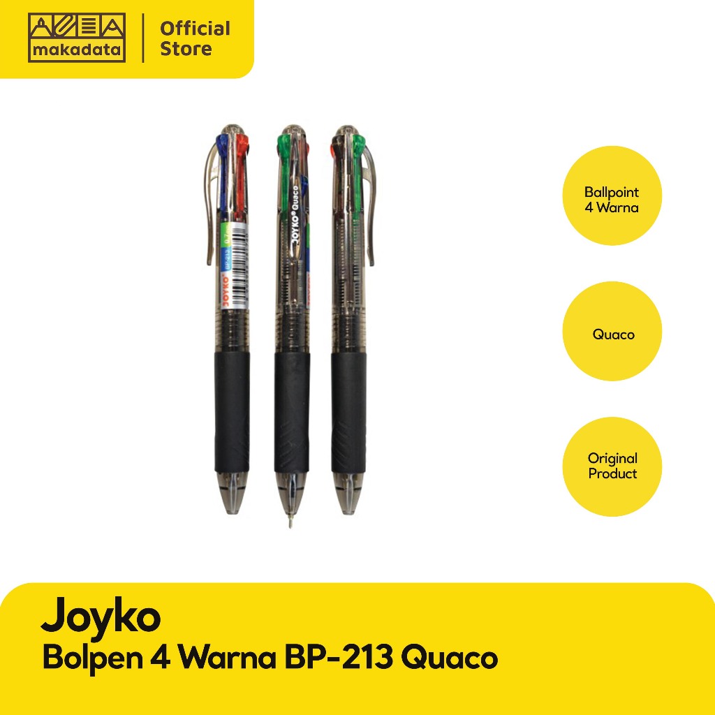 

PULPEN / BOLPEN GEL JOYKO BP-213 QUACO 0.7 (1 PACK) MURAH