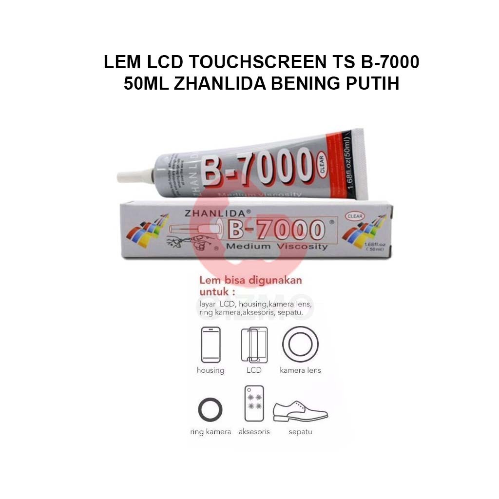 

LEM LCD TOUCHSCREEN TS B- 7000 50ML ZHANLIDA BENING PUTIH