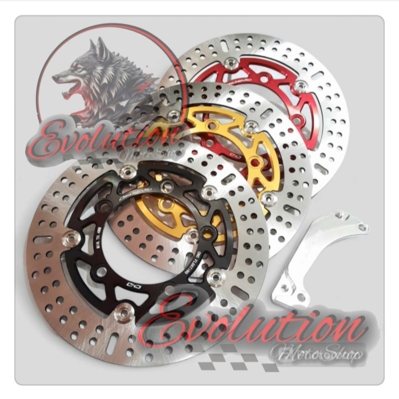 Piringan disc cakram PCX 150 PCX160 260MM FLOATING Disc cakram lebar PCX ORIGINAL DELKEVIC