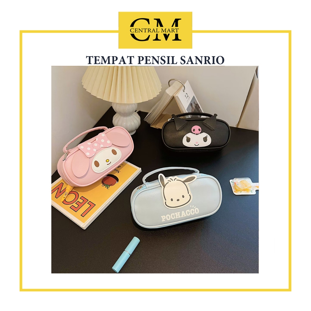 

TEMPAT PENSIL SANRIO BAHAN PU PREMIUM / PENCIL CASE SANRIO / TEMPAT ALAT TULIS ANAK SEKOLAH BAHAN KULIT PU / POUCH SANRIO