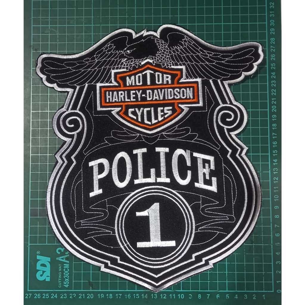 Backpatch Bordir Patch Emblem Besar Variasi Bordir