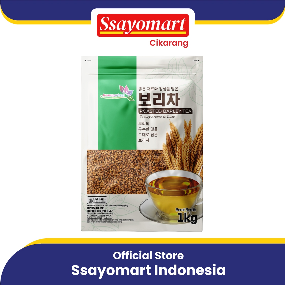 

Roasted Barley Tea / Teh Barley /Teh Gandum Korea 1kg