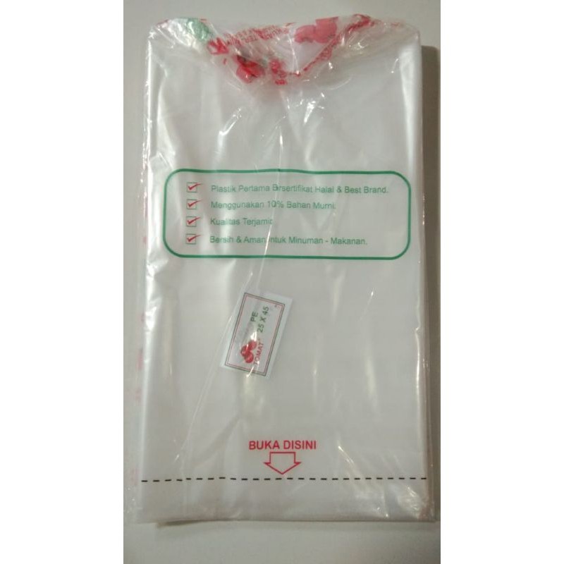 Plastik Tomat PE 3kiloan/Tomat/ukuran 25x45