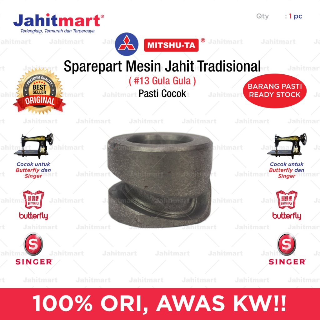 Sparepart Mesin Jahit Klasik SINGER® – Gula Gula 15CL SINGER®