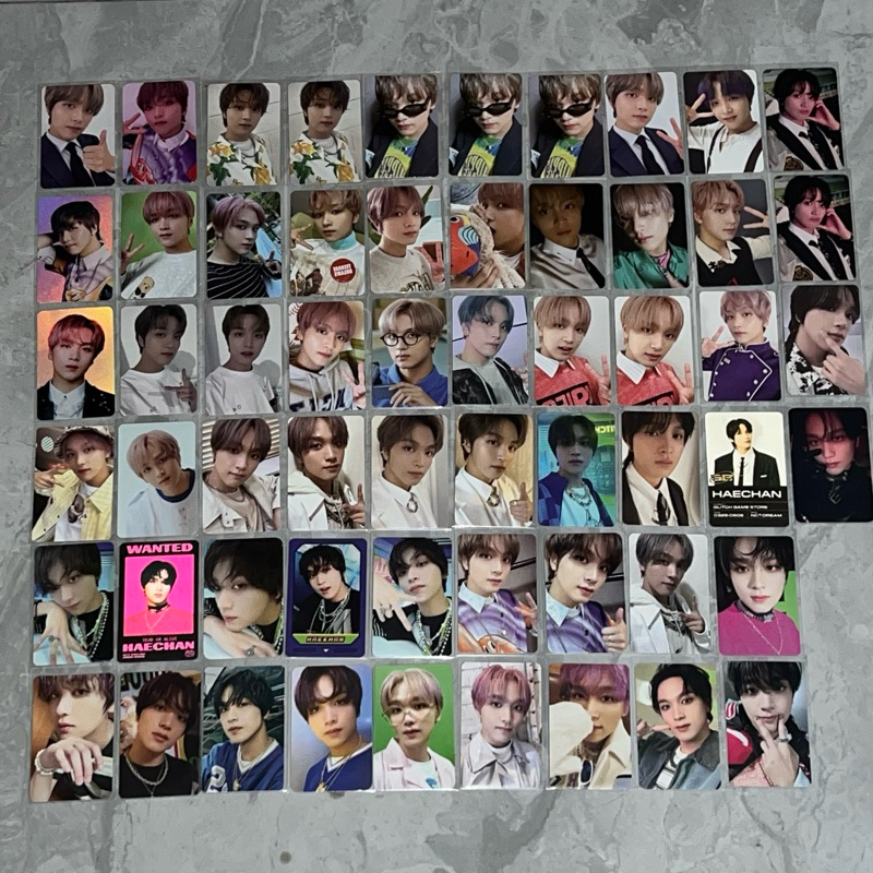 Pc Haechan Official NCT 127 NCT DREAM Poca Photocard (sticker, favorite, ar beyond, cawall, dream ci