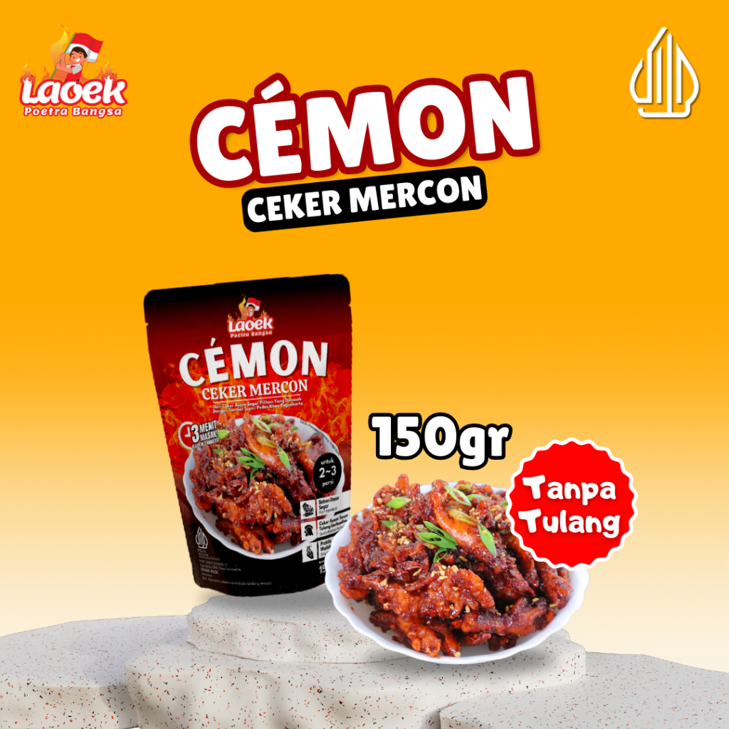 

CEMON ( Ceker Mercon Tanpa Tulang )