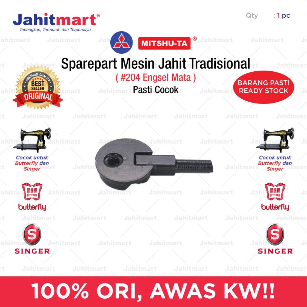 Sparepart Mesin Jahit Engsel Mesin Jahit Klasik SINGER® 15CL