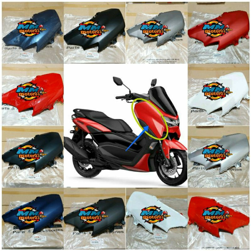 BODY COWLING, SAYAP COVER LAMPU DEPAN ALL NEW NMAX CONNECTED 2020-2021 ORIGINAL YAMAHA