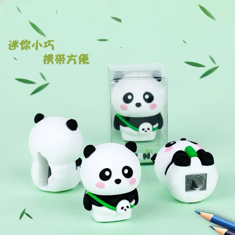 

RAUTAN PENSIL PANDA [INCLUDE ERASER] Penghapus Pensil Orotan 【Sparkle Sapphire】
