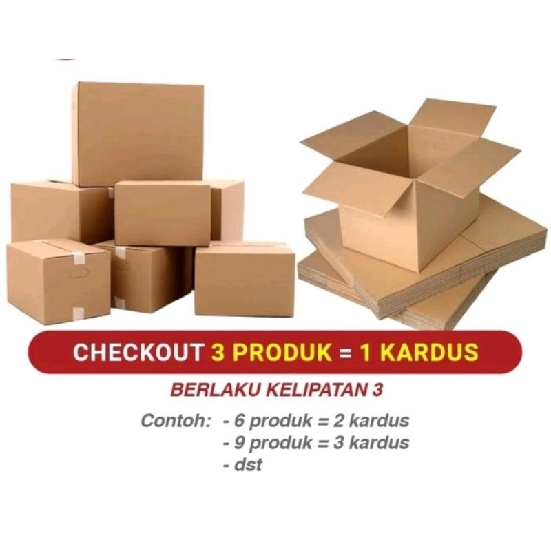 

[FELISH.SNACK] Kardus Untuk Packing Tambahan Cemilan / Box Packing / Packing Kardus