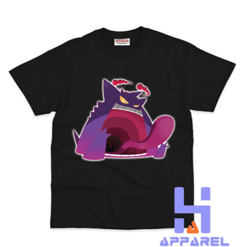 BAJU ANAK KAOS ANAK GIGANTAMAX GENGAR POKEMON