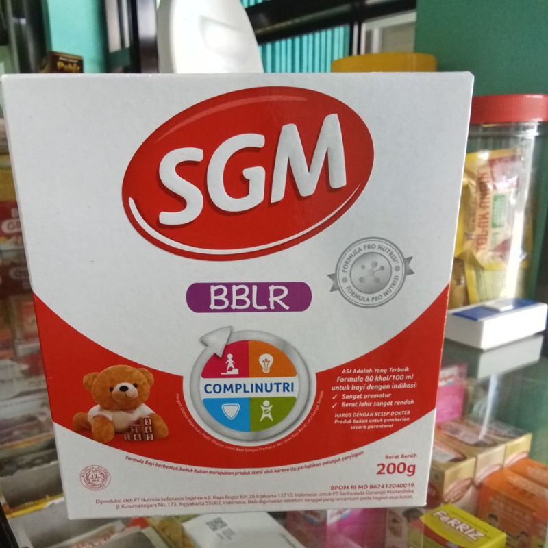 Susu SGM BBLR 200gram dan 400gram