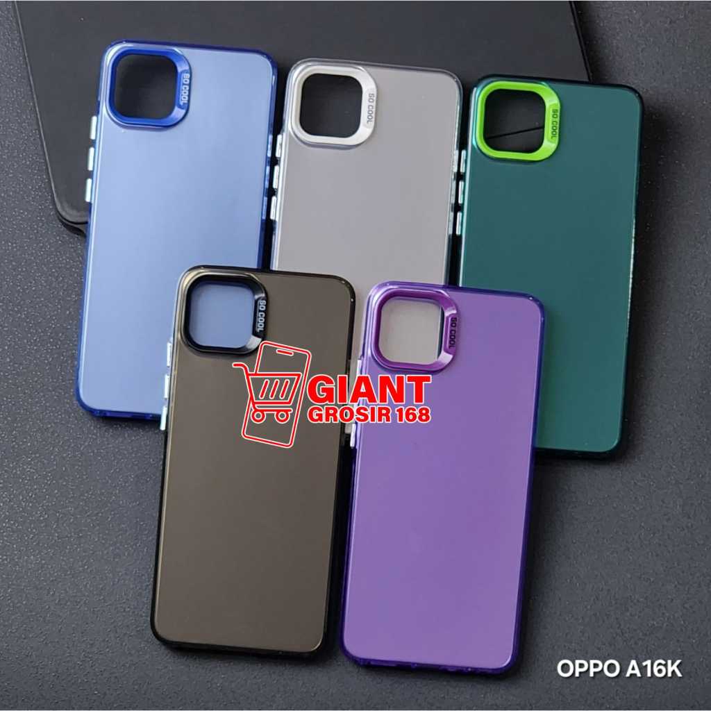 Case IMD Color Plate Hologram Case Oppo A16K Oppo A16E