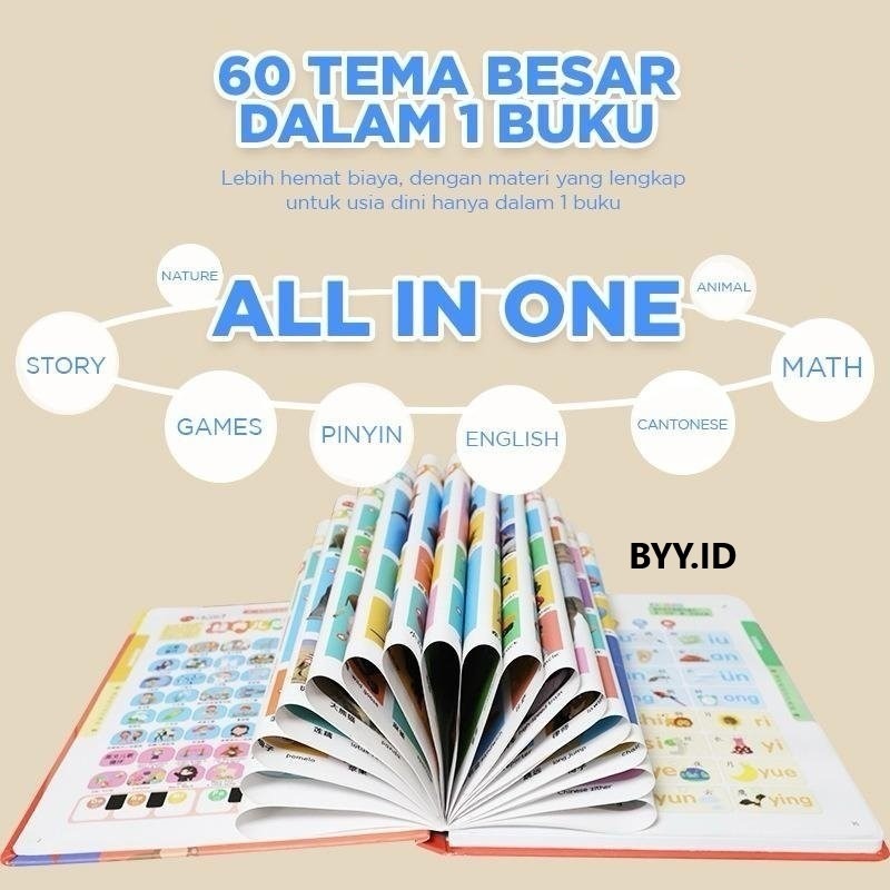 

HJK Buku Belajar Bahasa Mandarin Audio Digital Anak2 Untuk 1-9 Tahun , Edisi 6