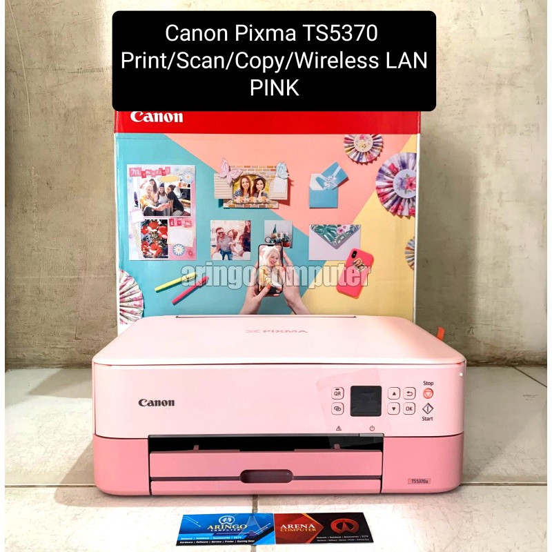 Printer Canon Pixma TS5370 Print/Scan/Copy/Wireless LAN PINK