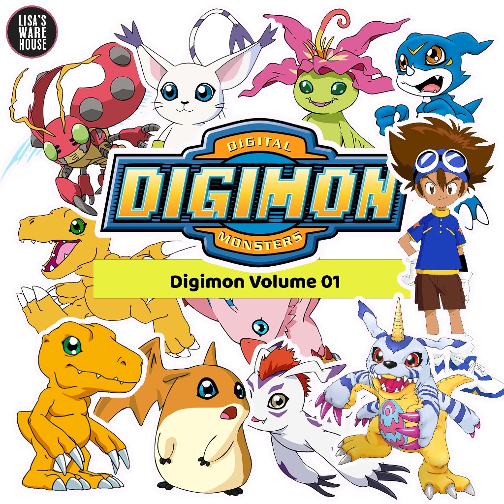 

Sticker Digimon Volume 01