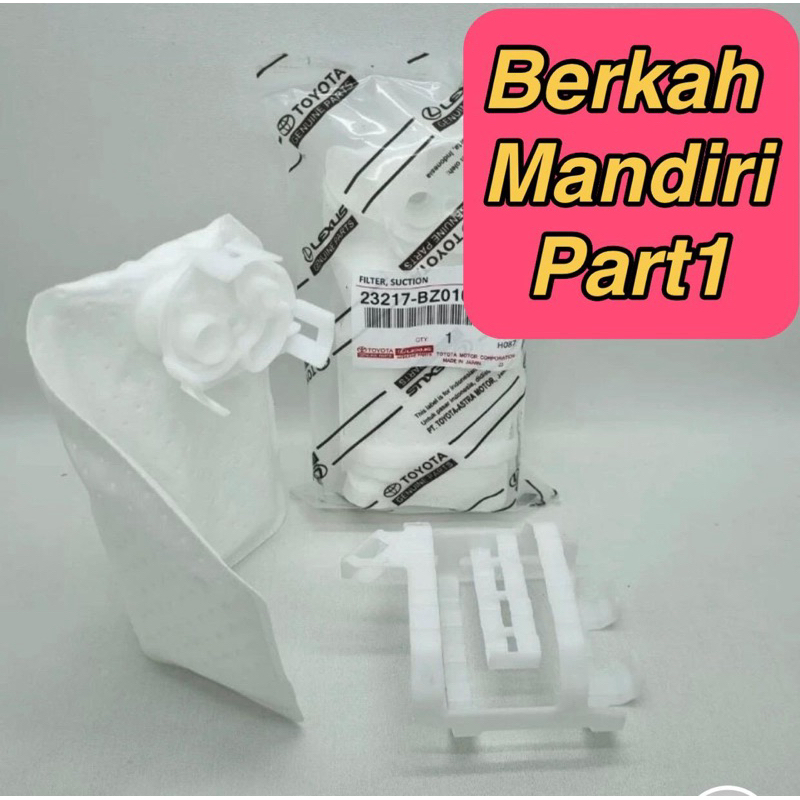 FILTER SARINGAN BENSIN FUEL PUMP TOYOTA AGYA AYLA JAPAN ORI