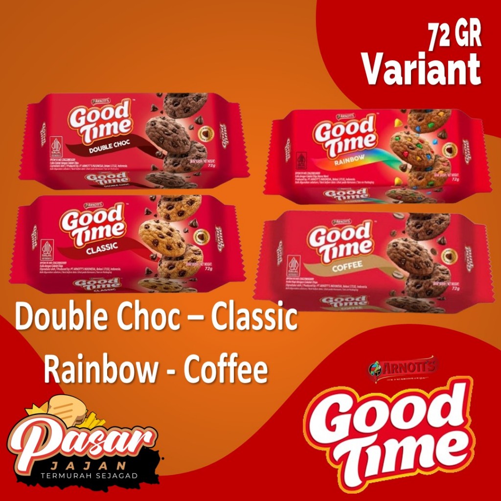 

Good Time Cookies 72Gr Kukis Coklat Variant Lengkap