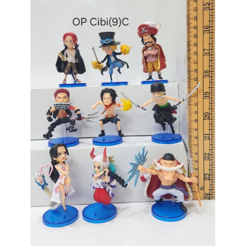Action Figure WCF One Piece Yonkou Roger Shirohige Zoro Ace Sabo Shanks Boa Yamato Katakuri